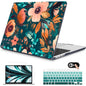 Mektron for 2026 MacBook Air 13-inch M5 Laptop Case A3449 with 13.6-inch Liquid Retina Display Fits 2025 A3240 M4 2024 A3113 M3 2023 A2681 M2 Printed Hard Shell for MacBook Air 13.6", Abstract Florals