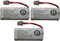 JustGreatDealz HIGH Capacity Rechargeable Replacement Battery BT-1021 BBTG0798001 for Uniden Cordless Handsets (3-Pack)