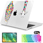 Mektron for 2026 MacBook Air 13-inch M5 Laptop Case A3449 with 13.6-inch Liquid Retina Display Fits 2025 A3240 M4 2024 A3113 M3 2023 A2681 M2 Printed Shell for MacBook Air 13.6", Dahlia Flower C035