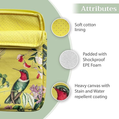 Maison d'Hermine Laptop bag with front pocket Stain and water repellent Cotton canvas