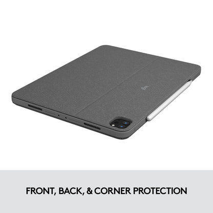 Logitech Combo Touch iPad Pro 11-inch Keyboard Case - Oxford Gray