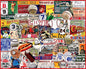 White Mountain Puzzles - I Love Baseball - 1000 Piece Jigsaw Puzzle