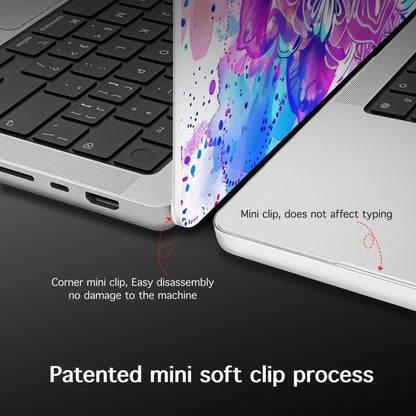 Lepeoac Case for 2026-2021 MacBook Pro 16-inch M5/M4/M3/M2/M1, Mandala