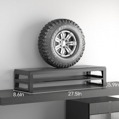 GECKOSTROLL Computer monitor stand (Wireless Charging, Two-layer 700mm)