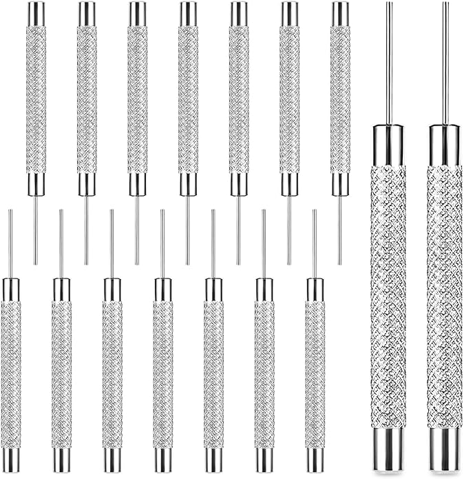 AOZUO 16 Pcs SIM Card Removal Pin, SIM Card Tray Ejector Pins Removal Opening Tool Watch Chain Link Remover Pin Tools Smartphone Ejector Pins Needle Remover for Cell Phone Opener