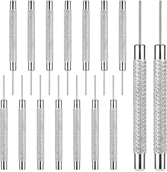 AOZUO 16 Pcs SIM Card Removal Pin, SIM Card Tray Ejector Pins Removal Opening Tool Watch Chain Link Remover Pin Tools Smartphone Ejector Pins Needle Remover for Cell Phone Opener