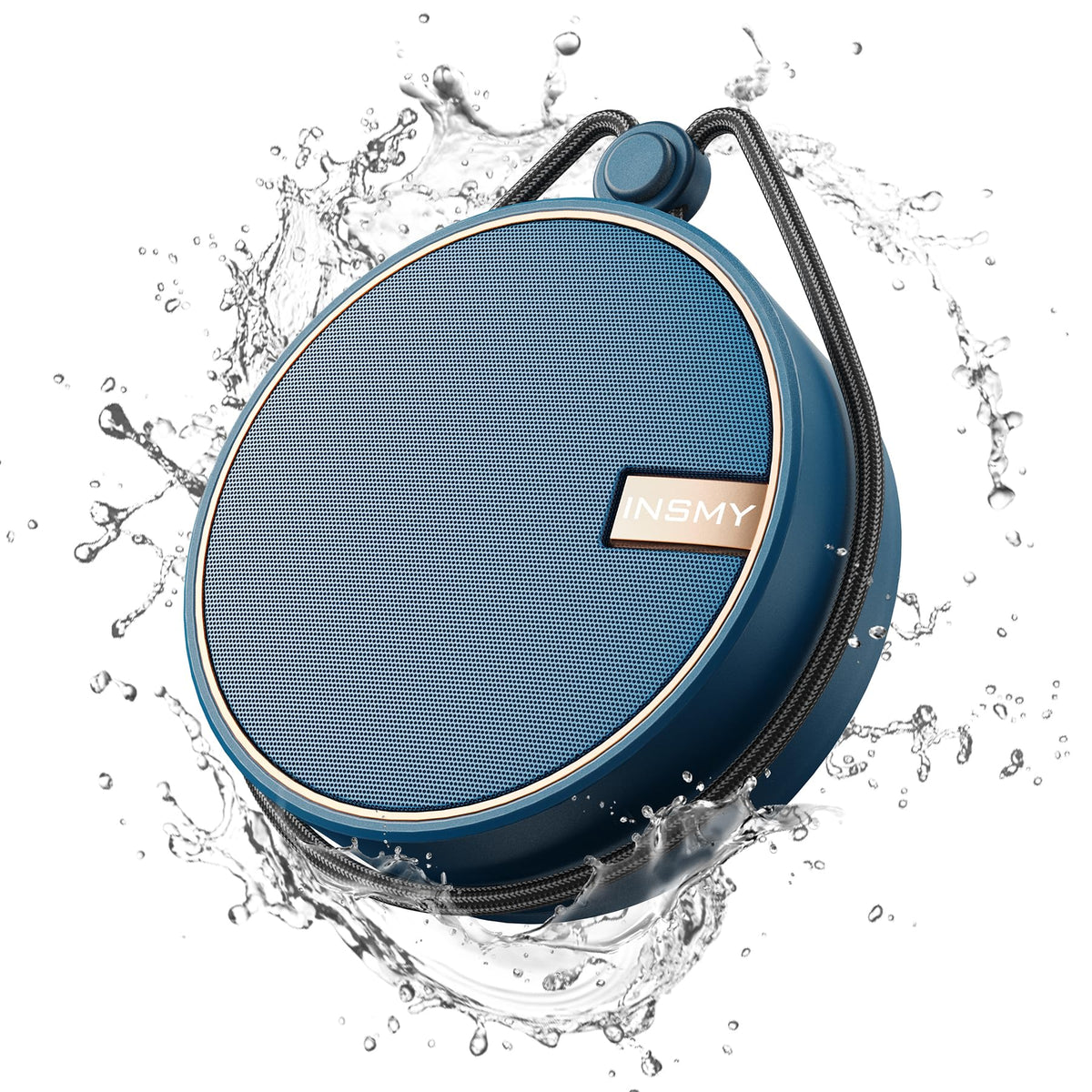 INSMY C12 IP67 Waterproof Shower Bluetooth Speakers Portable Small Speaker
