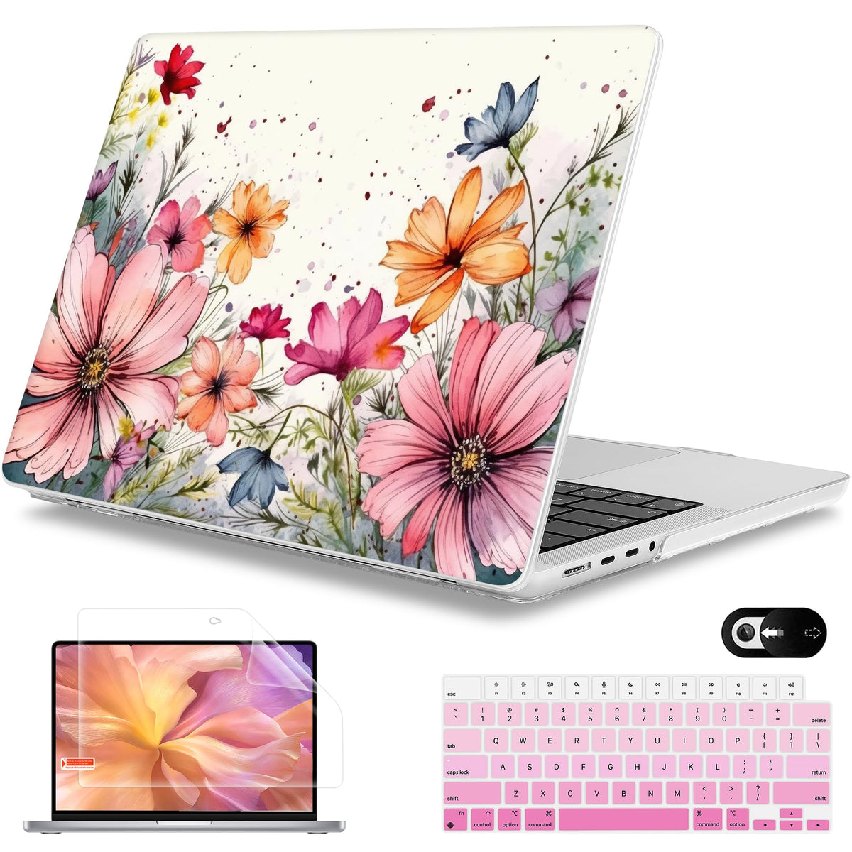 Mektron Case for 2026 M5 MacBook Pro 16 inch A3429 A3428 M4 A3403 A3186 M3 A2991 M2 A2780 M1 A2485 (2021-2025) Pro/Max with Liquid Retina XDR, Hard Shell Plastic Laptop Cover