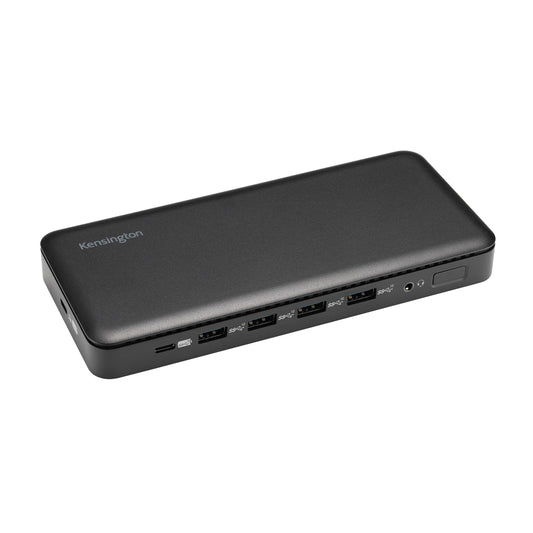 Kensington Triple Display USB-C Docking Station with 100W PD for Dell, HP, Lenovo, Acer, ASUS, Razer, Surface (Black)