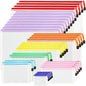 32pcs Mesh Zipper Pouch Bags, 8 Sizes, 8 Colors Zipper Pouches for Organizing, Board Game Storage, Travel, School Office