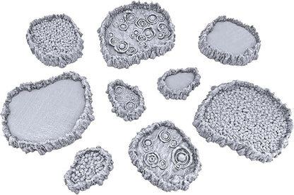 Burbling Pits Printable Scenery, 3D Printed Tabletop RPG Scenery and Wargame Terrain 28mm Miniatures