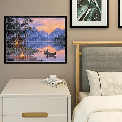 Custom Photo Puzzle – Personalized 1500 Piece Jigsaw Puzzle from Your Photo – Perfect Puzzle Gift for Families, Pets, Weddings, Anniversaries, Adults & Couples(1500-horizontal)
