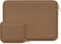 MOSISO Laptop Case 13.3 inch, 13-13.3 inch Laptop Sleeve Bag Compatible with MacBook Air/Pro 13 / Pro 14, HP Dell ASUS Lenovo Notebook, Neoprene Computer Sleeve Bag with Small Case, Mocha