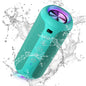 Ortizan Portable Bluetooth Speakers, IPX7 Waterproof Wireless Speaker with 24W Loud Stereo Sound, Outdoor Speaker with Bluetooth 5.3, Deep Bass, RGB Lights, Dual Pairing, 30H Playtime for Home