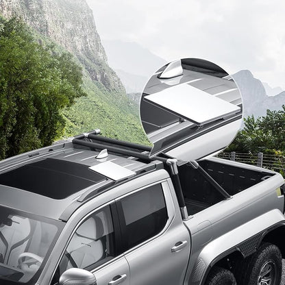 XLTTYWL Starlink Mini Mount, 0.47''-1.89'' Anti-Rust Mimi Starlinks Roof Rack Mount for Accessories Star Link Mini Dishy, Fits Star Link Mimi Standard Pole RV,Caravans,Van Mobility