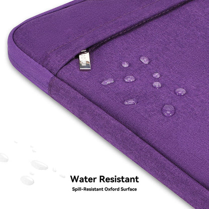 Voova 15.6-15 Inch Laptop Sleeve with Handle, MacBook Sleeve, Purple