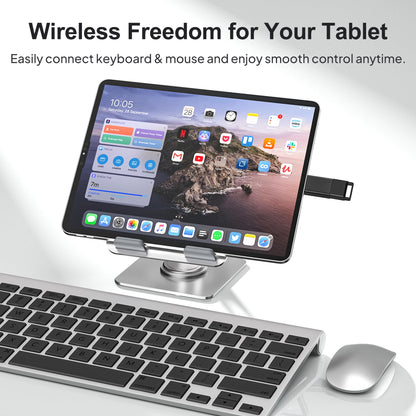 Elebase USB C to USB Adapter 4 Pack for MacBook Pro Air,iPad