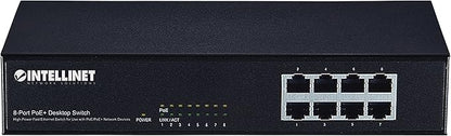Intellinet 8-Port PoE+ Desktop Switch (560764)