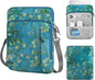 MoKo Laptop Sleeve Bag for 13.3-14 Inch, Notebook Carrying Case with Pocket Fits New MacBook Pro M3/M2 14" /13" M2/M1 Pro/M1 Max 14.2 2023-2021/Air 13.6" M2 2022, Surface Pro 9/8 13", Apricot Flower