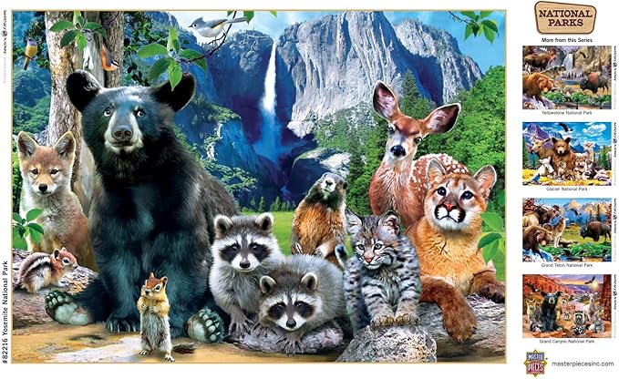 MasterPieces 500 Pieces Jigsaw Puzzle for Adults, Family, Or Youth - Yosemite National Park - 15"x21"