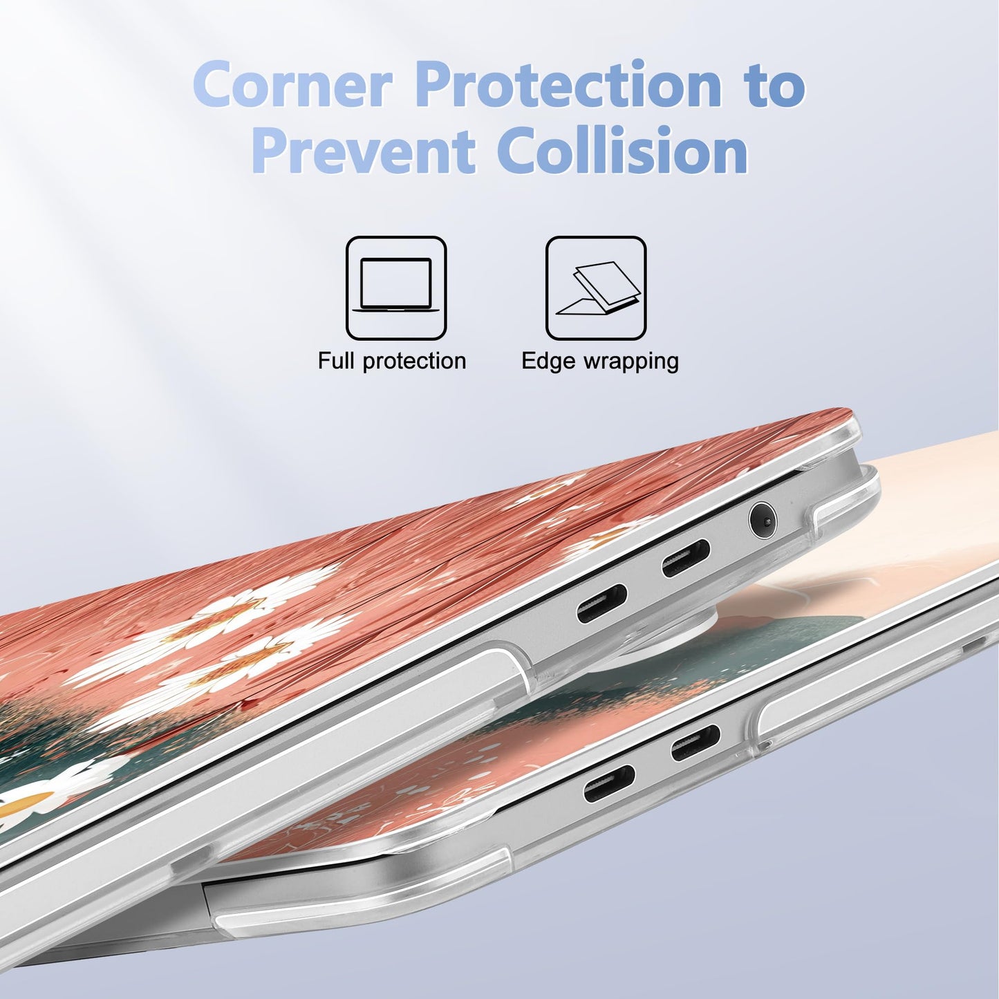 Lepeoac for MacBook Pro 16 inch Case 2019 2020 Release Model A2141, Plastic Hard Shell Cover with Keyboard Cover & Screen Protector for MacBook Pro 16 inch with Touch Bar & Touch ID, Mountains