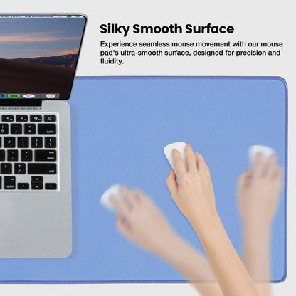 ALOANES Waterproof Gaming Mouse Pad Desk Mat with Non-Slip Rubber Base