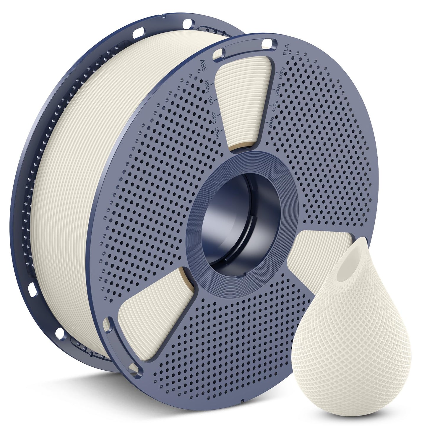 SUNLU PETG Filament 1.75mm,1kg,Bone White