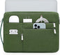 HYZUO 15-16 Inch Laptop Sleeve Bag for MacBook Pro 16 M4/M3/M2/M1 2025-2019, 15" Surface Book, Portable NoteBook Case for 15" 15.6" HP Dell Lenovo ThinkBook Asus Acer Samsung HUAWEI, Grass Green