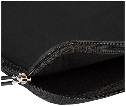 11.6 inch Laptop Sleeve, Protective Case with Zipper - Black