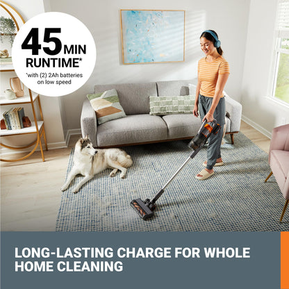 WORX Cordless Stick Vacuum, 20V Handheld Vacuum Cleaner, WX038L.1