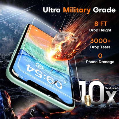 TOCOL for iPhone 11 / iPhone XR Screen Protector 9H Hardness Military Grade Shatterproof HD Tempered Glass Full Coverage Easy Installation Case Friendly 2 Pack