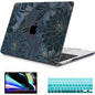 Mektron for 2026 MacBook Air 13-inch M5 Laptop Case A3449 with 13.6-inch Liquid Retina Display Fits 2025 A3240 M4 2024 A3113 M3 2023 A2681 M2 Printed Shell for MacBook Air 13.6", Dahlia Flower C035