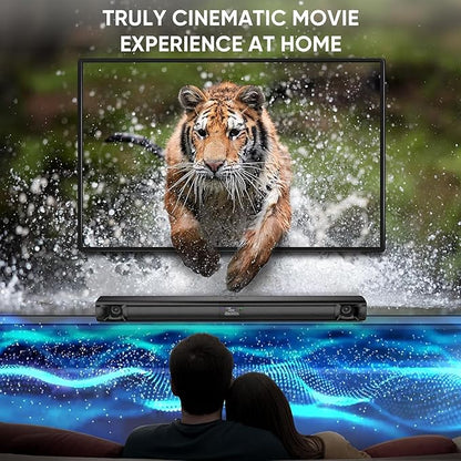 Saiyin Sound Bar for Smart TV, 31 Inches, Detachable Soundbar Home Theater Surround Sound System for TV/PC/Gaming/Projectors,Bluetooth 5.3 TV Sound Bar with TV ARC/Optical/AUX/Wall Mount
