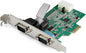 StarTech 2-Port PCI Express RS232 Serial Adapter Card, TAA (PEX2S953)
