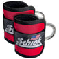 Schiek Sports 1707 Ankle Cuffs - Ideal for Glute Kickbacks and Cable Machine Workouts - Durable and Built To Last