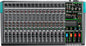 Depusheng MX16 16 Channel Sound Mixer Audio Mixing Console 48V 256DSP Professional USB PC Play Record Podcast Live Broadcast (US MX16)