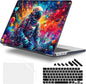 for MacBook Pro 16 inch Case 2021 2022 2023 2024 Release A3186 A3403 M4 A2991 M3 A2780 M2 A2485 M1 Pro/Max, Hard Shell Case with Screen Protector & Keyboard Cover, Astronaut