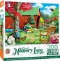MasterPieces - 300 Piece Jigsaw Puzzle, Large EZ Grip Shapes, Bridge of Hope, Fun for Adults, Seniors, Family, Kids, Non-Glare Finish, 18"x24"