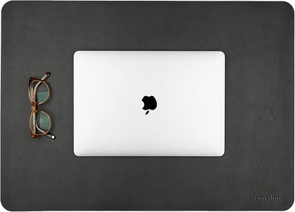 ANECDOTE Vegan Leather Desk Pad - 23.6"x17" Desk Mat for Your Office. This Quality Large Mouse Pad has Chic Elegance, Professional Look & Satisfying Touch - The Perfect Leather Mouse Pad for You!