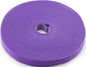 Saisn Reusable Fastening Tape Cable Ties 3/4 Inch Double Side Hook Roll (25 Yard, Purple)