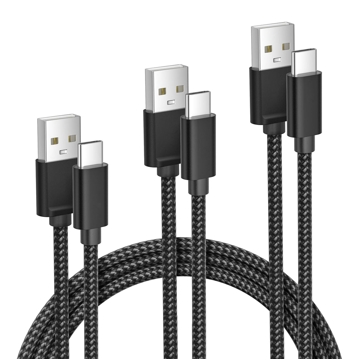 Elebase for iPhone 17 17e Pro Max USBC Charging Cable 1.5/3.3/6.6FT 3Pack