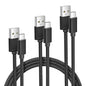 Elebase for iPhone 17 17e Pro Max USBC Charging Cable 1.5/3.3/6.6FT 3Pack