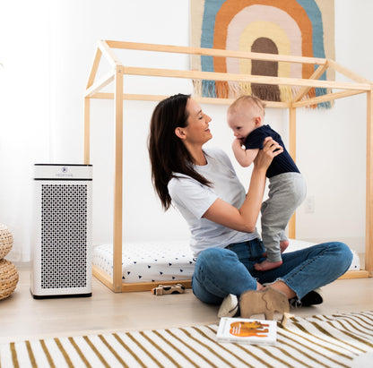 Medify MA-40 Air Purifier with HEPA Filter | 1,793 ft² Coverage in 1hr for Smoke, Wildfires, Odors, Pollen, Pets | Quiet Removal to 0.3 Microns | White, 1-Pack