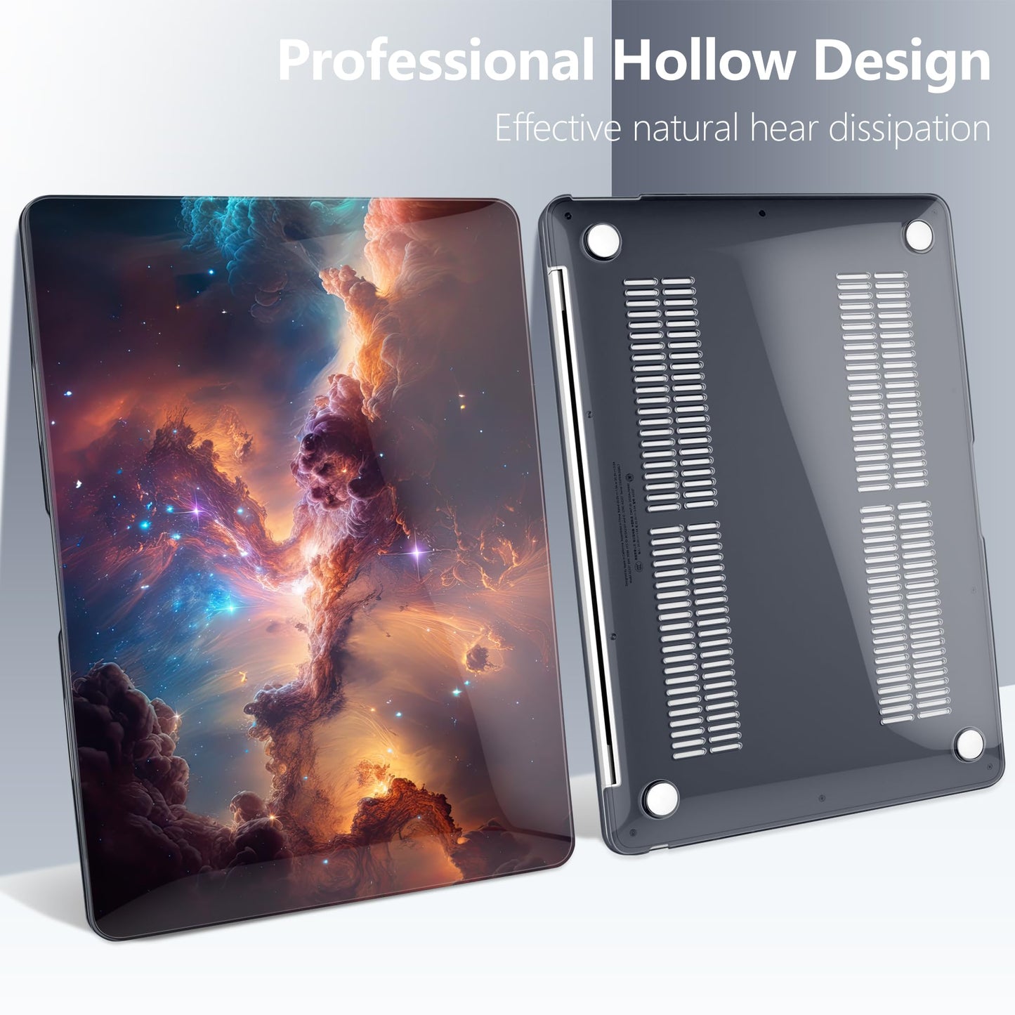 Batianda LumiArt Case for MacBook Air 13" M1 Chip, Nebula