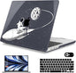 Mektron Case for MacBook Pro 16" M4 A3403 A3186 M3 A2991 M2 A2780 M1 A2485 (2021/2023/2024) Pro/Max with Touch ID, Hard Shell Plastic Laptop Cover Keyboard Cover Screen Protector, Astronauts