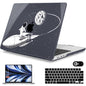 Mektron Case for 2026 M5 MacBook Pro 16 inch A3429 A3428 M4 A3403 A3186 M3 A2991 M2 A2780 M1 A2485 (2021-2025) Pro/Max with Liquid Retina XDR, Hard Shell Plastic Laptop Cover, Astronauts
