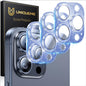 UniqueMe for iPhone 13 6.1"/13 Mini 5.4" Camera Lens Protector-Black Circle