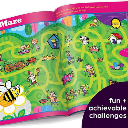 Highlights for Children Amazing Mazes Beginner Maze Books for Kids Ages 3-6, 144 Pages, 2-Pack of Activity Books, Screen Free Fun and Challenging Mazes for Kids