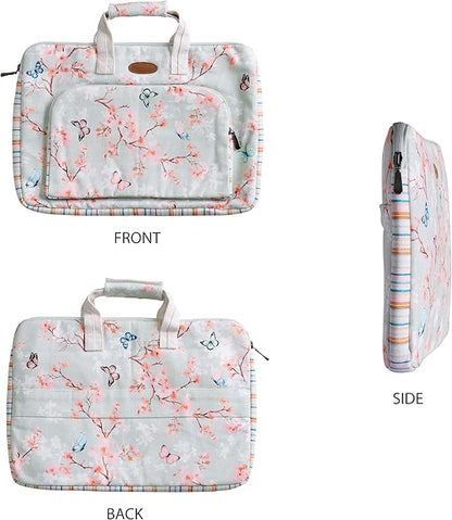Maison d'Hermine Laptop bag with front pocket Stain and water repellent Cotton canvas