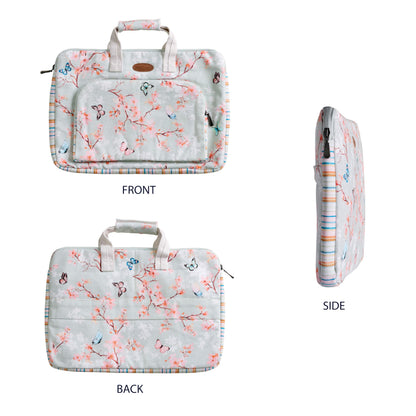 Maison d' Hermine Laptop Bag with Front Pocket Upto 15.5 inch Laptop Tablet